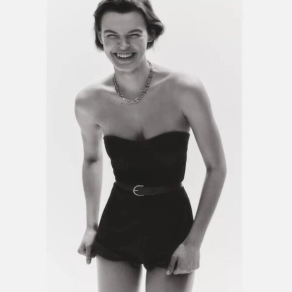 Brand New Maeve Strapless Bustier Romper - Picture 2 of 10